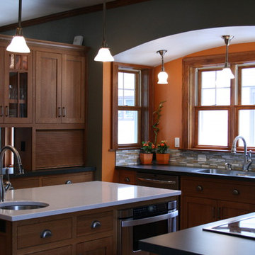 Crystal Cabinets- Craftsman Kitchen Design
