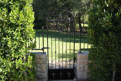 Design ideas for a landscaping in Santa Barbara.