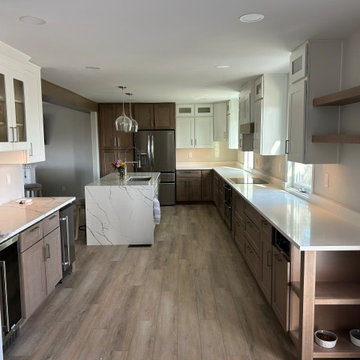 Kitchen remodelled