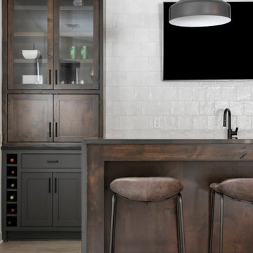 Pristine Pine Trail - Bar and Laundry/Mudroom Remodel