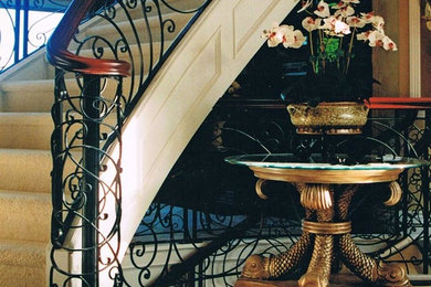 Transitional staircase photo in Vancouver