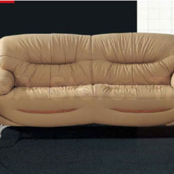 738 Genuine Leather Modern Sofa - ESF Style - Sofas