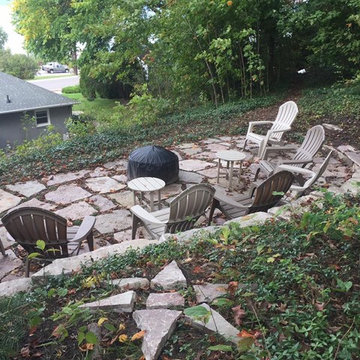 Woodland Steps overlooking Little Traverse Bay, MI