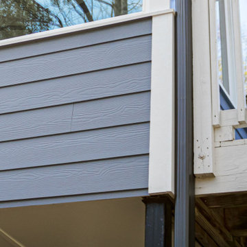 Marietta, GA Full Siding Replacement, 30+ Window Replacements, Screened-In Porch