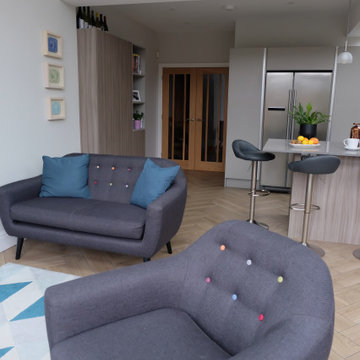 Open plan kitchen design and supply