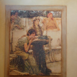 custom work on canvas - Mixed Media Art