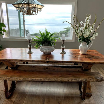 Blonde Live Edge Table