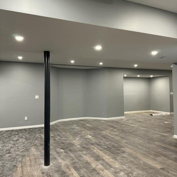 Custom Home Theater Basement Renovation