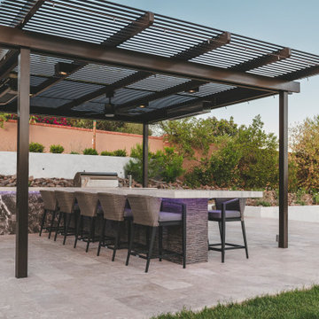 Paradise Pool and Outdoor Living Landscape on Paradise Valley