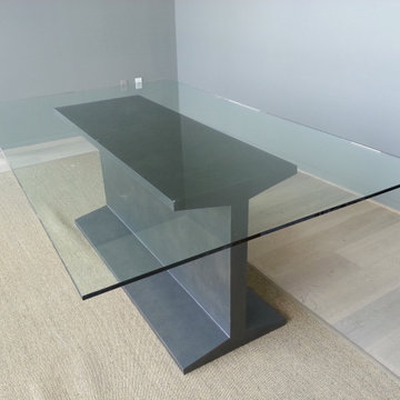 Custom "I" Beam Table, by Victor js Liberatore, ASID