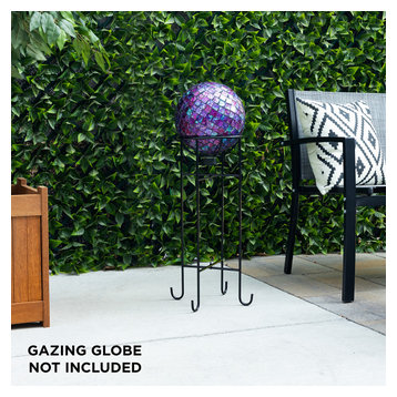 24" Tall Indoor/Outdoor Metal Gazing Globe Display Stand