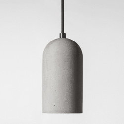 Bentu 'U' Concrete Pendant Light - Pendant Lighting