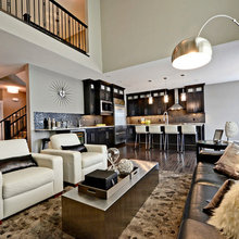 Double story great room