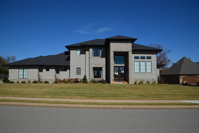 Inspiration for a transitional home design remodel in Other