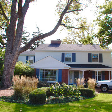 Glenview, IL Siding James Hardie Siding Colonial House