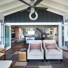 Moore: 18 South Shore Road: - Outdoor Spaces and Elevations