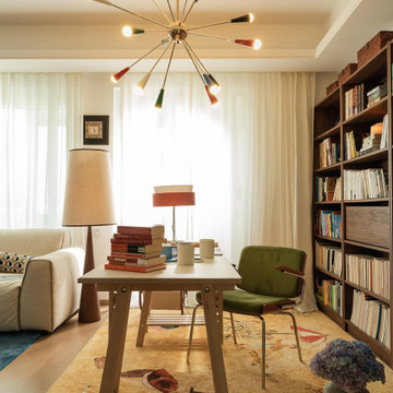 Firework-Inspired Memphis Chandelier – A Playful Statement for Modern Homes