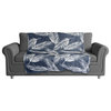 Nature Palm Navy 50x60 Throw Blanket