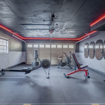 Austin Garage Gym Conversion