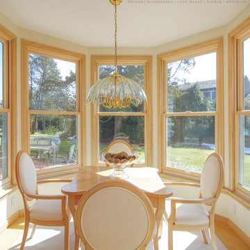 Double Hung Windows in Pretty Dining Area - Renewal by Andersen Long Island, Que