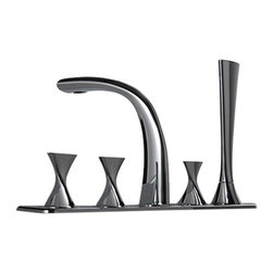 Bravat Chrome PVD Brushed Nickel Bathroom Basin Mixer Tap - Bathroom Sink Faucets