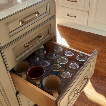 Plymouth, MN Kitchen Remodel by Sawhill designer Sarah Maly, CKD