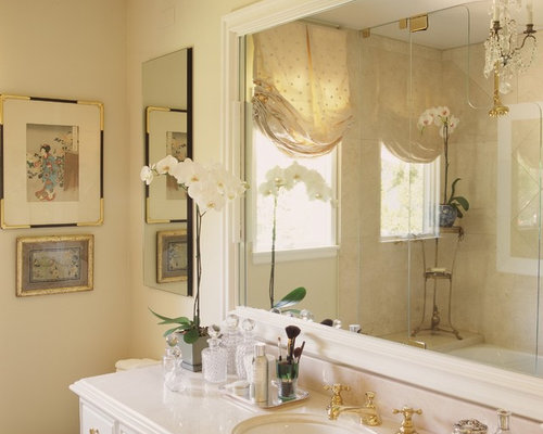 Framed Bathroom  Mirror  Design Ideas  Remodel Pictures Houzz 