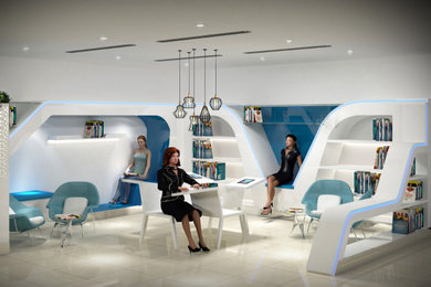 LIBRARY DESIGN FOR ABU DHABI AIRPORT