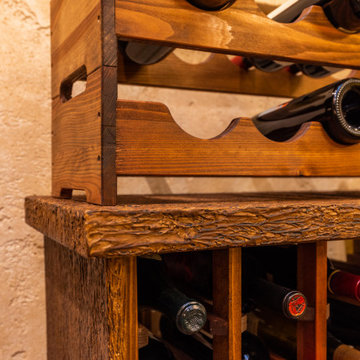 Gold Midwest Home Design Award & Coty Award Winning Wine Cellar & Tasting Room