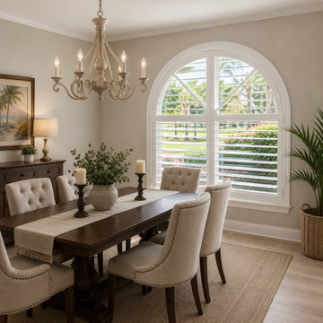 South Florida Plantation Shutters | Custom Wood & Poly Interior Design