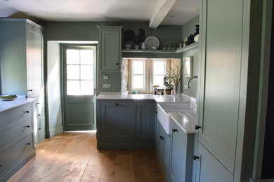 Design ideas for a small country home design in Wiltshire.