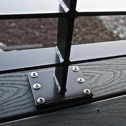 Modern Railing w/ integrated stainless hardware design - Products