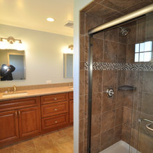 Upstairs bathrooms