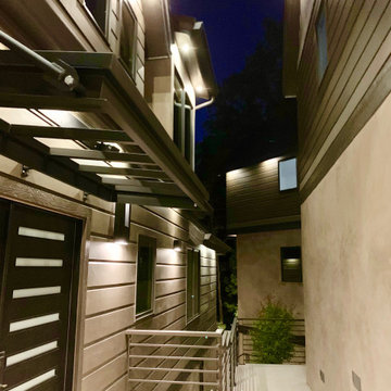 Modern Industrial Lodge, lake Arrowhead Lake Front