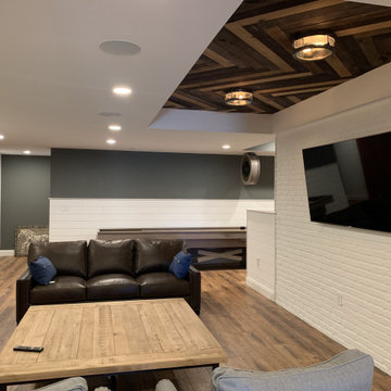 Rustic Meets Chic Basement (Lehigh Valley)