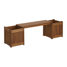 Furinno Tioman Teak Hardwood Planter Box