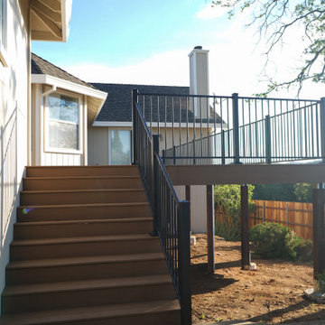 Custom Trex Composite Deck Built From Scratch – El Dorado Hills, CA