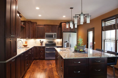 Example of a kitchen design in Other