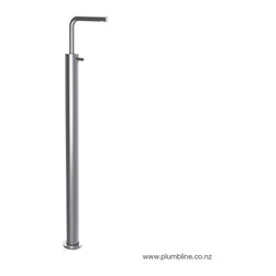 Fukasawa Floor Mount Basin Mixer - Bathroom Taps and Shower Heads