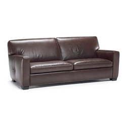 Natuzzi Editions Transitional 2 Cushion Sofa B528 - Sofas