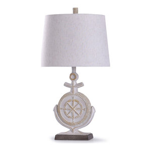Zeckos `Captain`s Destiny` Ship`s Wheel Table Lamp