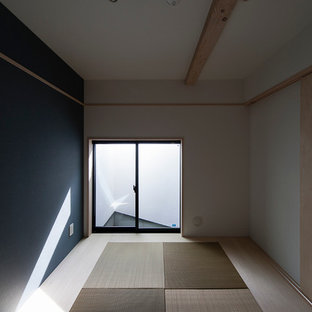 This is an example of a modern study in Other with tatami flooring.