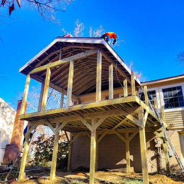 Building a warm and cozy Deck
