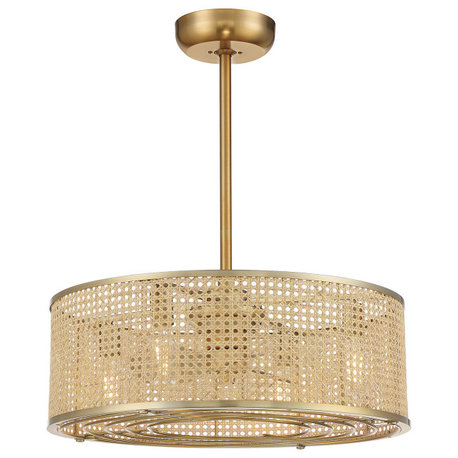 Savoy House 25-FD-1650-322 4-Light Fan D`lier, Astoria