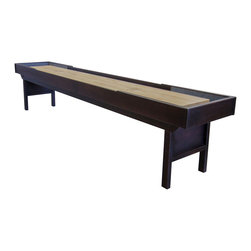 12' Liberty Shuffleboard with Mocha Finish - Game Tables