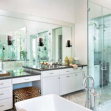 Modern Spec Home | Primary Bathroom