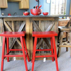 Rustic Expressions Portfolio - Indoor Pub And Bistro Tables