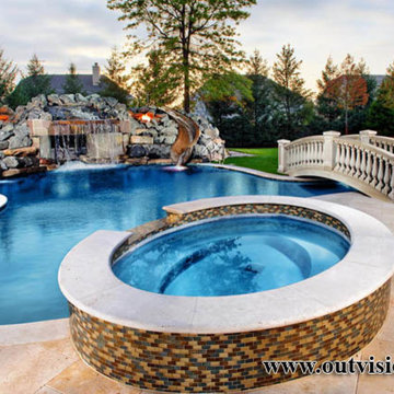 Stone Pool Coping