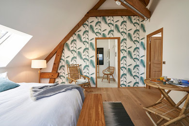 Cette photo montre une chambre méditerranéenne.