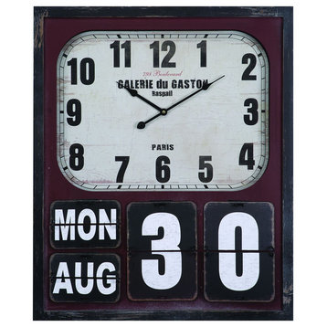 Yosemite Rectangular Galleria Wall Clock CLKC1294